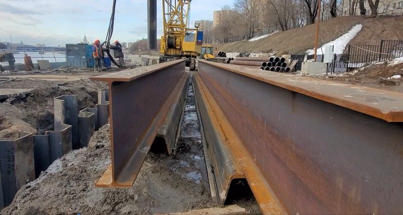 Шпунт балочный 2хЛ5-УМ+55Б2